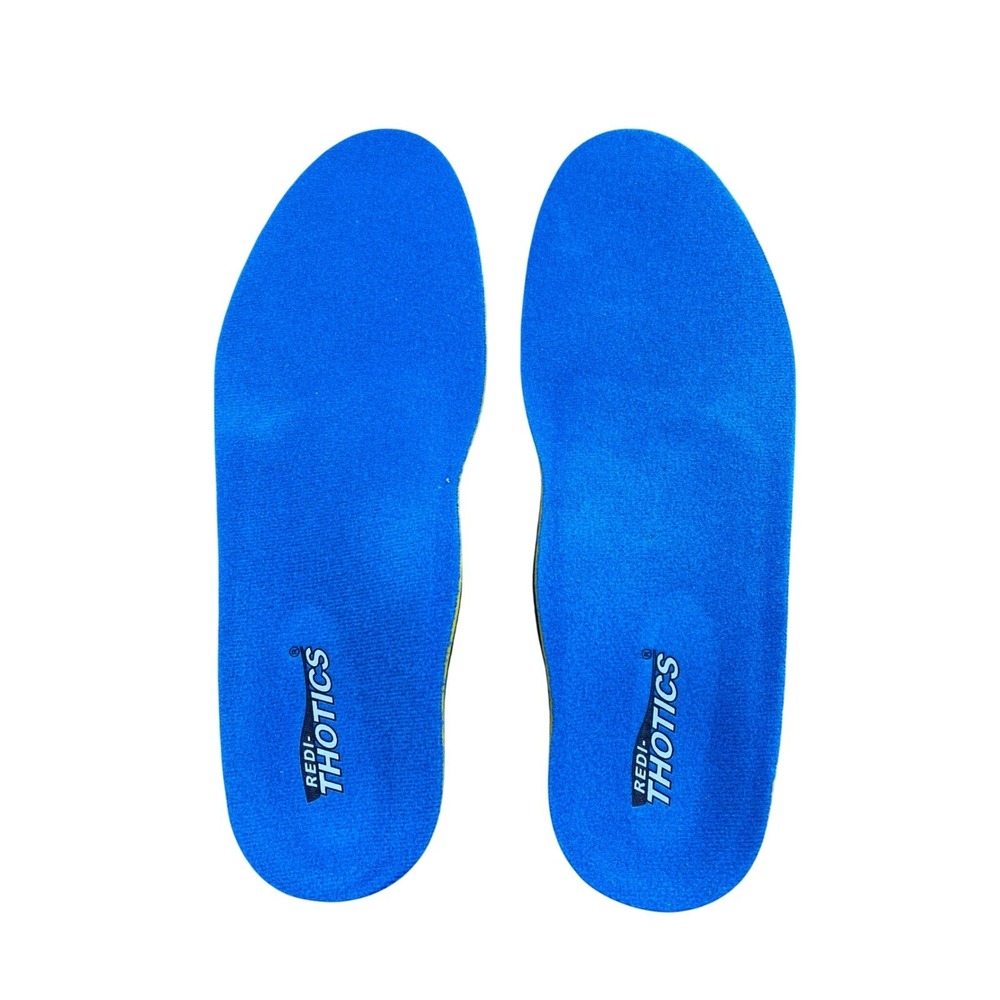 Redi-Thotics‎ Redi-Comfort Orthotic Insoles Blue Men 5-6.5 Women 6-7.5 Pair